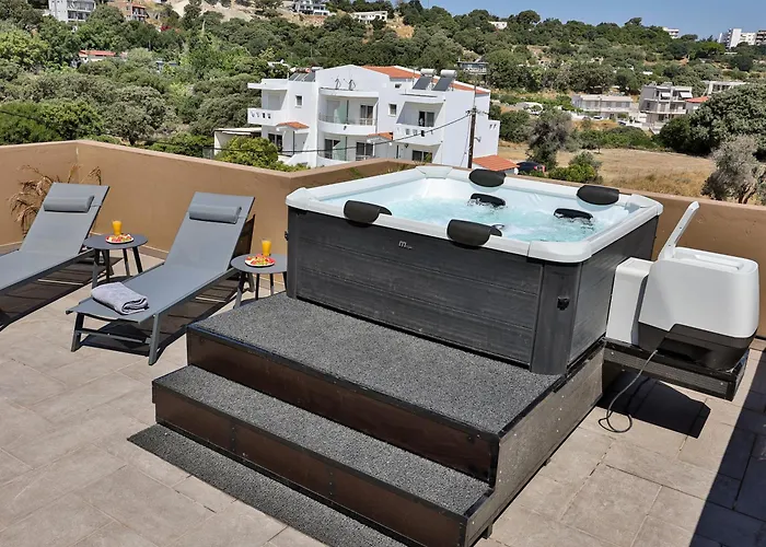 Bliss Sunrise Penthouse Apartment Asgourou