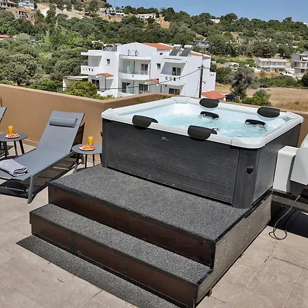 Bliss Sunrise Penthouse Apartament Asgourou